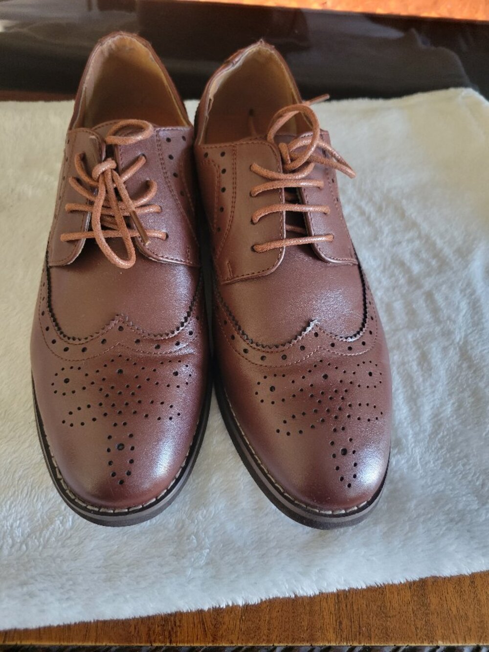 Women's Wingtip Oxford's size 10